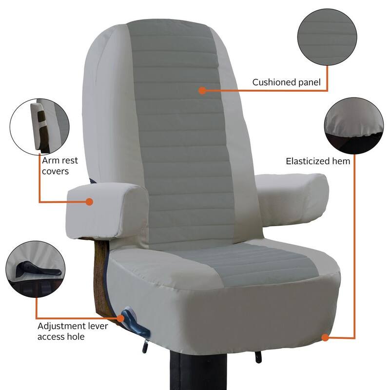 Classic Accessories OverDrive Captain Seat Cover (2-Pack) - 80-421-011002-RT