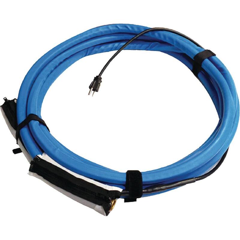 Valterra 25 ft. Heated RV Water Hose in Blue - W01-5325