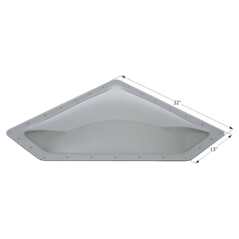 ICON New Angle RV Skylight, Outer Dimension: 32 in. x13 in. - NSL2810S