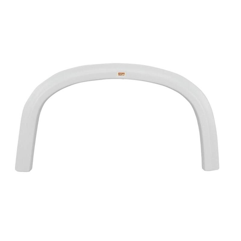 ICON Single Axle Fender Skirt FS2038 for Four Winds - Polar White - 12038