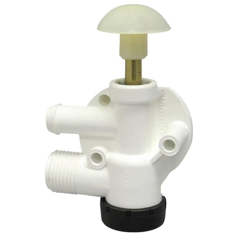 Dometic Water Valve Kit for SeaLand, Traveler and VacuFlush Foot-Pedal Toilets - 385314349