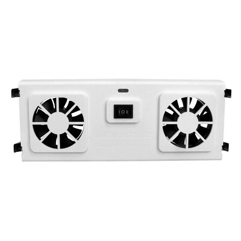 Quick Products Clip-On RV Refrigerator Fan - QP-CRRF