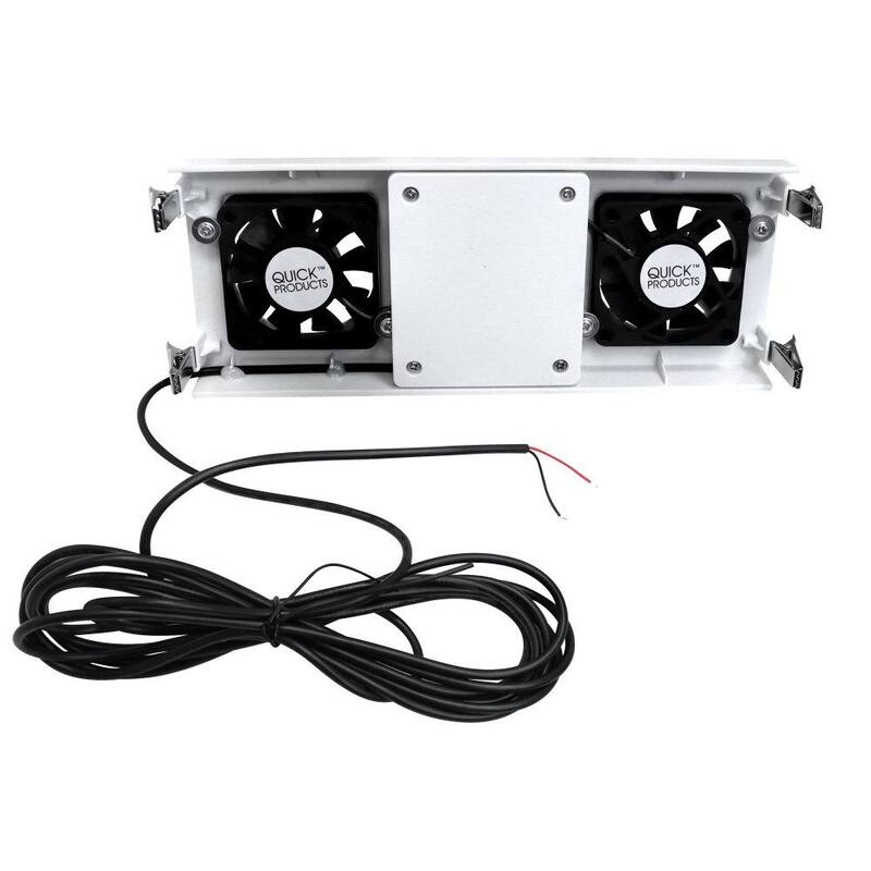 Quick Products Clip-On RV Refrigerator Fan - QP-CRRF