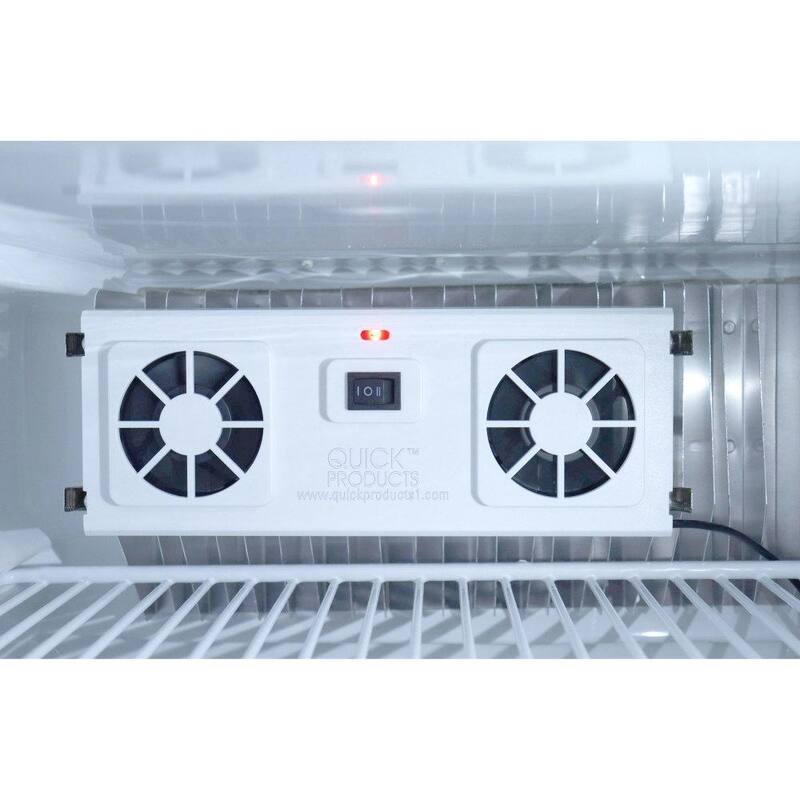 Quick Products Clip-On RV Refrigerator Fan - QP-CRRF