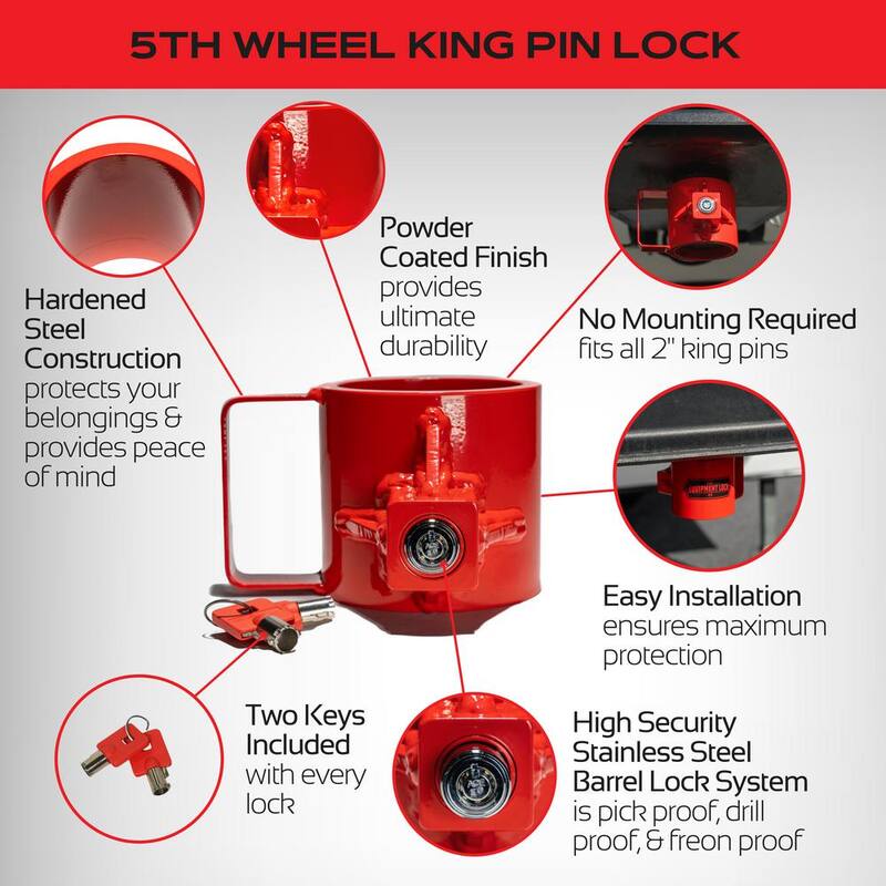 Unbranded King Pin Lock Keyed Alike - KPL-KA