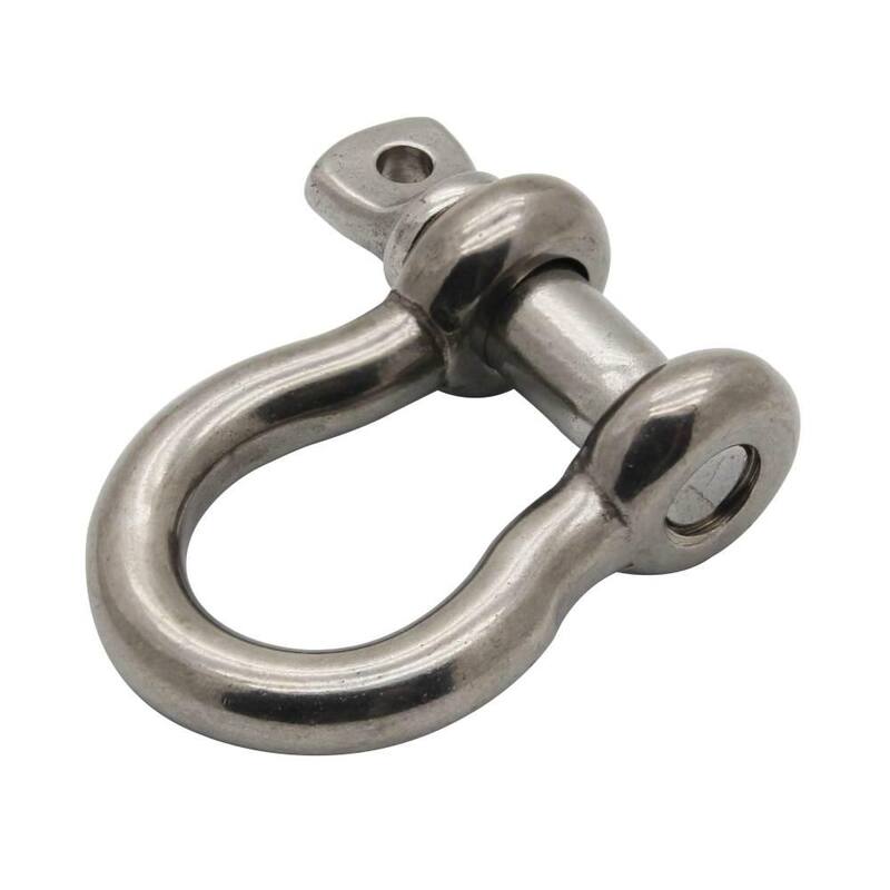 Extreme Max BoatTector Stainless Steel Anchor Shackle - 1/2", 4-Pack - 3006.8324.4