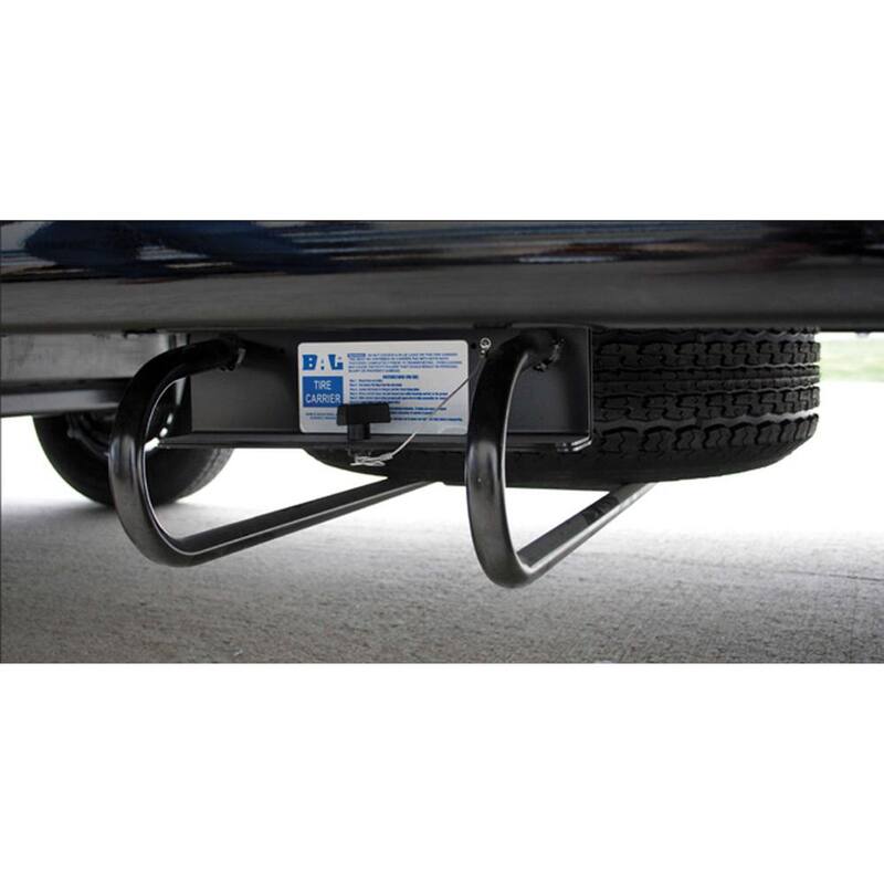Bal 28217 Hide-A-Spare Tire Storage - I-Beam Recessed Mount - 28217