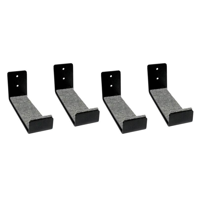 Extreme Max Minimalist Wall-Mount Naked Surfboard Rack / Display Mount - 2-Set Value Pack - 3006.8438.2