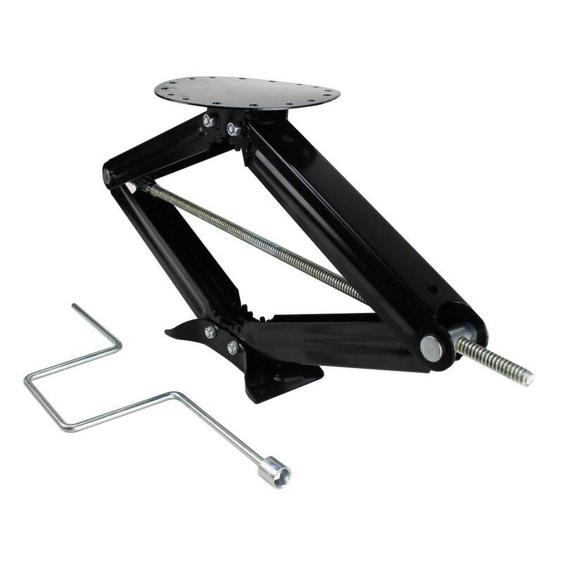 Quick Products RV Stabilizing and Leveling Scissor Jack, 5,000 lbs. Max, 30 in. - Pair - QP-RVJ-S30-2PK
