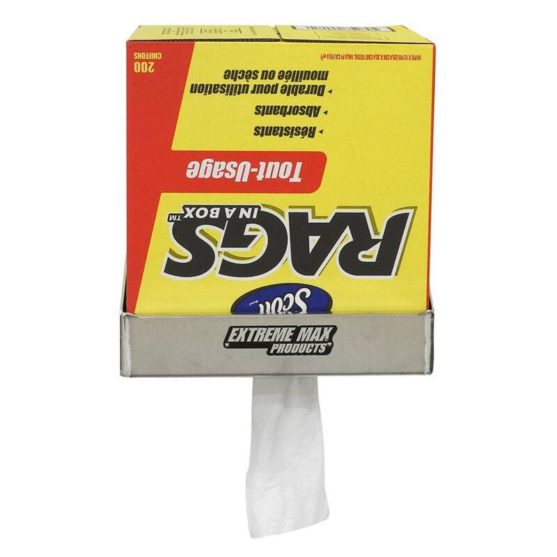Extreme Max Aluminum Shop Rag Dispenser - 5001.6032