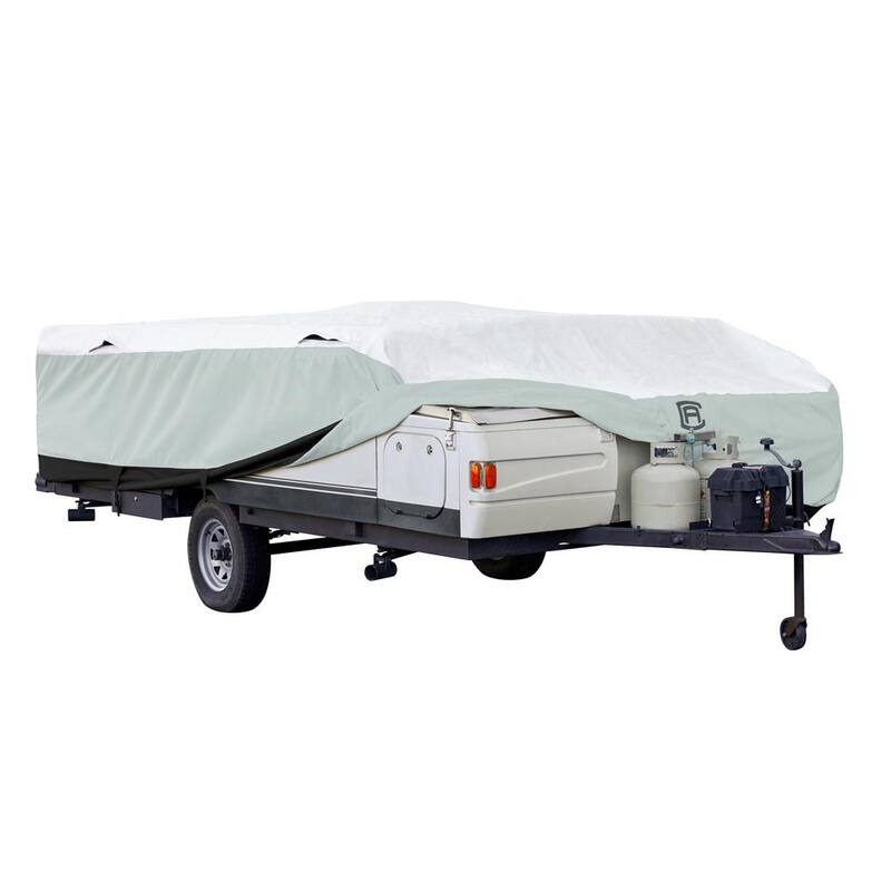 Classic Accessories SkyShield 156 in. L x 88 in. W x 42 in. H Folding RV Camper Cover - 80-468-153101-EX