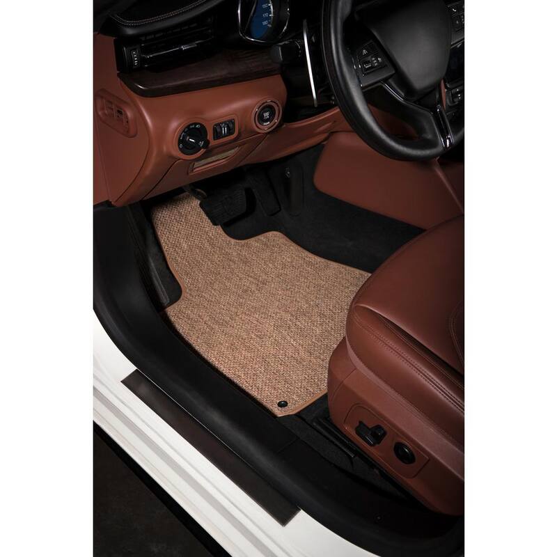GGBAILEY Mercedes-Benz E-Class Beige All-Weather Textile Carpet Car Mats, Custom Fit for 2017-2021 - Medium Cargo Mat - D60039-CMA-BGE-AW