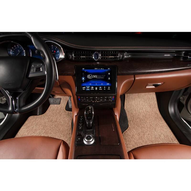GGBAILEY Mercedes-Benz E-Class Beige All-Weather Textile Carpet Car Mats, Custom Fit for 2017-2021 - Medium Cargo Mat - D60039-CMA-BGE-AW
