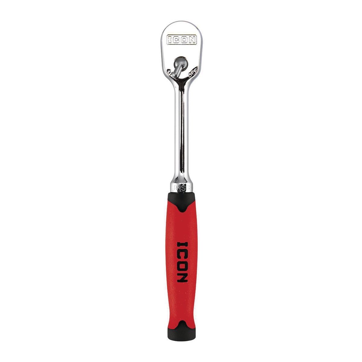 Llave de trinquete profesional de perfil bajo con agarre cómodo de 1/4 de pulgada - 56187
