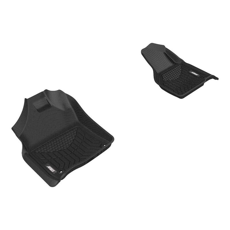 Aries StyleGuard XD Black Heavy Duty Floor Liners, Select Ram 1500, Classic, 2500, 3500 Standard, Extended Cab, 1st Row Only - DG01911809