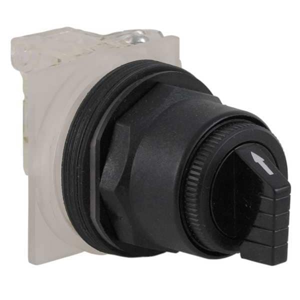 Schneider Electric Interruptor Selectivo No Iluminado, 30mm, 3 Posiciones, Palanca - 9001SKS42BH1