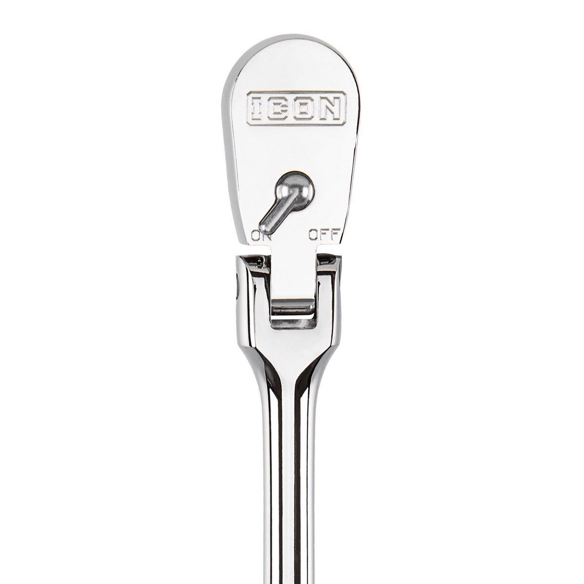 Llave de trinquete de cabeza flexible de alcance largo profesional de 1/2 pulgadas - 64706