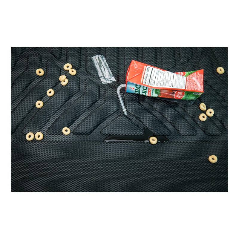Aries StyleGuard XD Black Custom Heavy Duty Floor Liners, Select Honda Pilot, Ridgeline, 1st Row Only - HD07311809