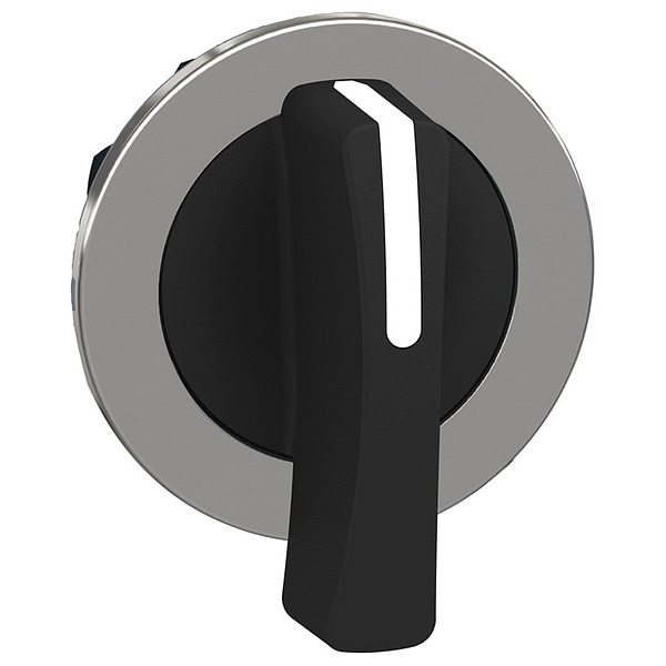 Schneider Electric Interruptor Selector de Mango Largo, Negro, 3 Posiciones, 30mm - ZB4FJ3