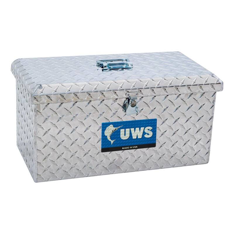 UWS Bright Aluminum Tote Box (Heavy Packaging) - EC20111