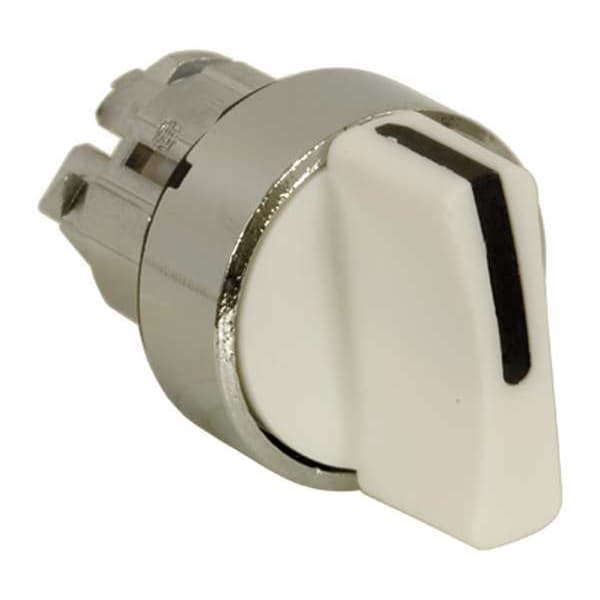 Schneider Electric Interruptor selector no iluminado, 22 mm, 2 posiciones, palanca - ZB4BD201