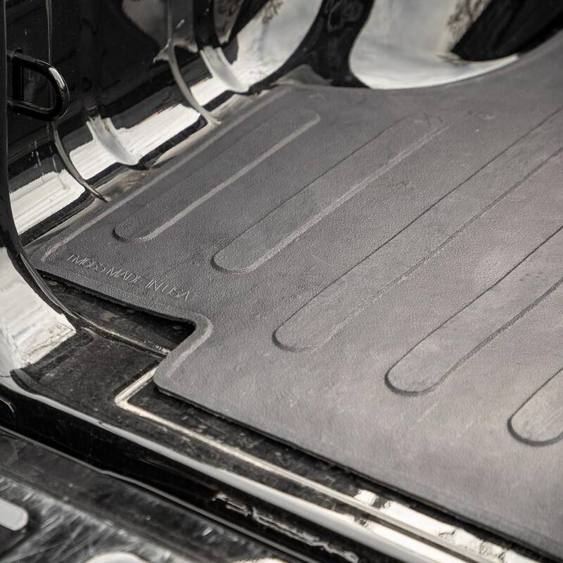 Boomerang RUBBER, INC 5.5 ft. Truck Bed Mat Heavy Duty Utility Cargo Liner Chevy Chevrolet Silverado and GMC Sierra 1500, 2500, 3500 2007-2018 - TM586BAGGED