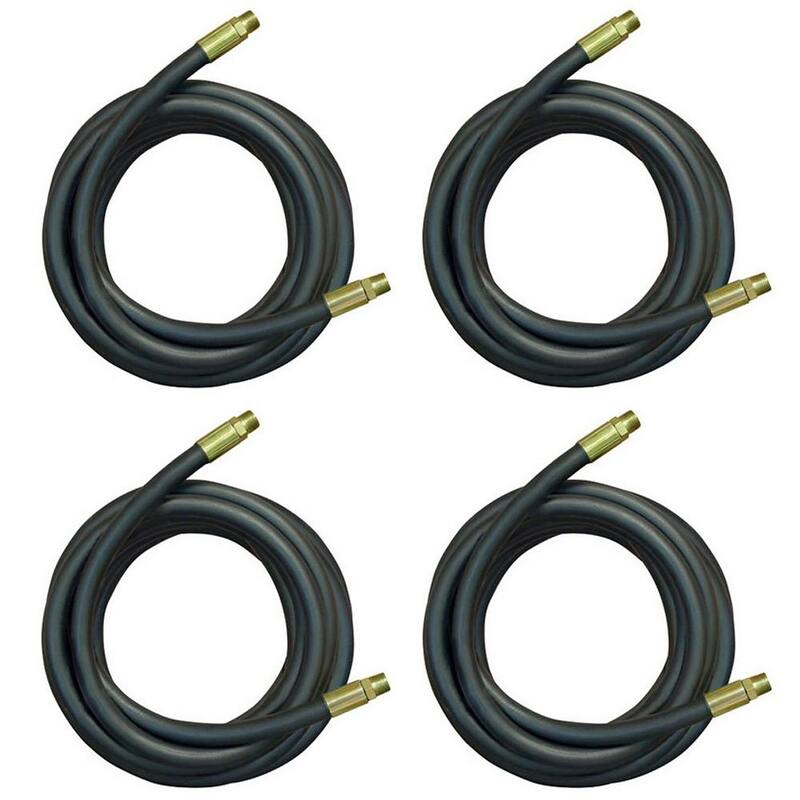 Apache 98398336-C 1/2" x 120" Hydraulic Hose, Male x Male Assembly (4 Pack) - 4 x APACHE-98398336-UPC
