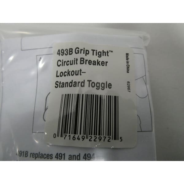 Master Lock LOCKOUT TAGOUT CIRCUIT BREAKER PARTS AND ACCESSORY, 6PK - 493B