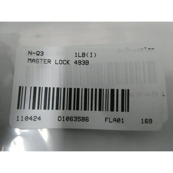 Master Lock LOCKOUT TAGOUT CIRCUIT BREAKER PARTS AND ACCESSORY, 6PK - 493B