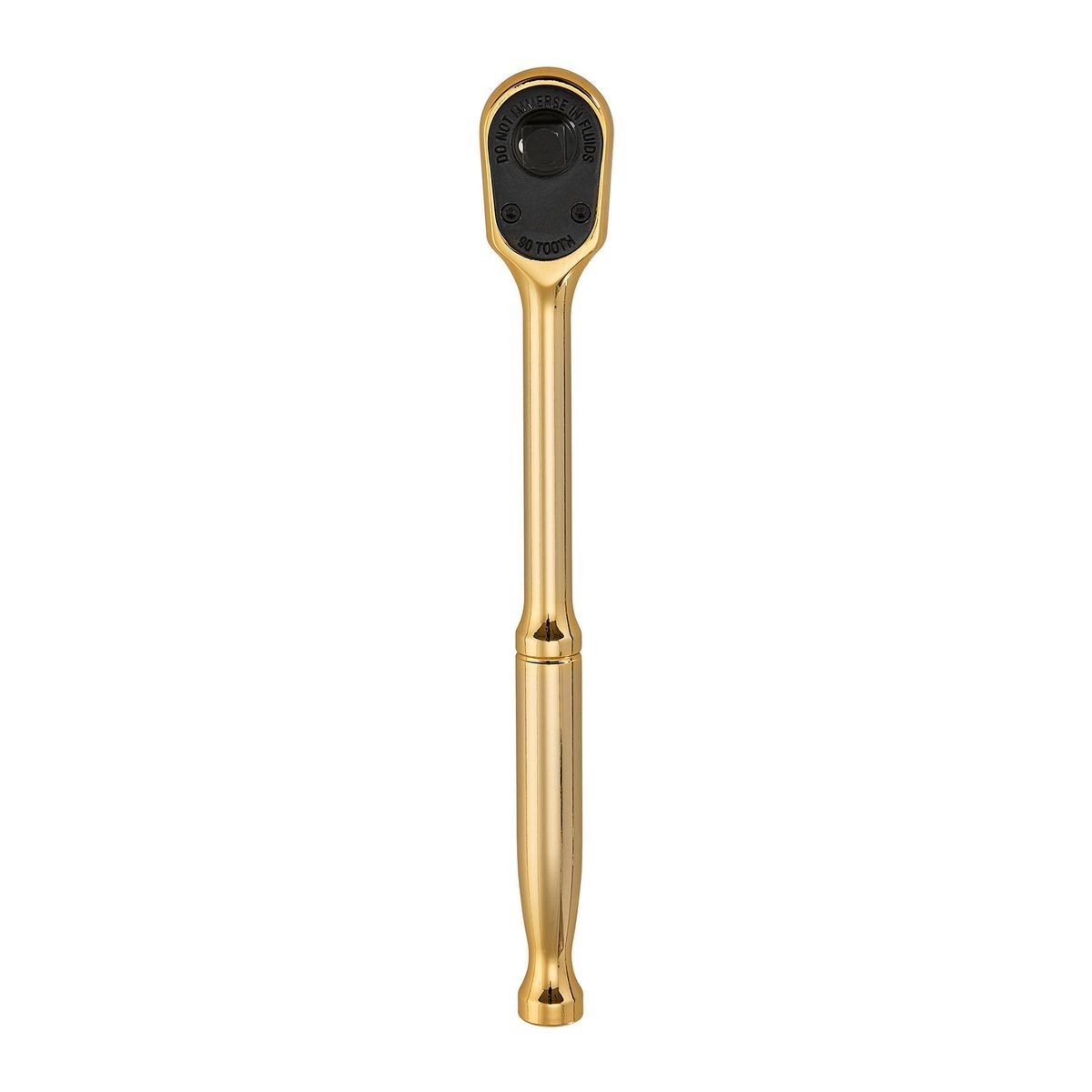 Llave de trinquete chapada en oro de la edición especial profesional de 3/8 pulg. de Icon - 56907.