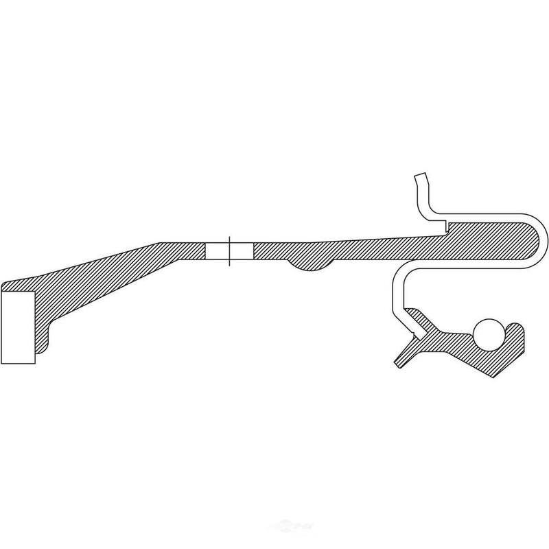 National Transfer Case Output Shaft Seal - 710902