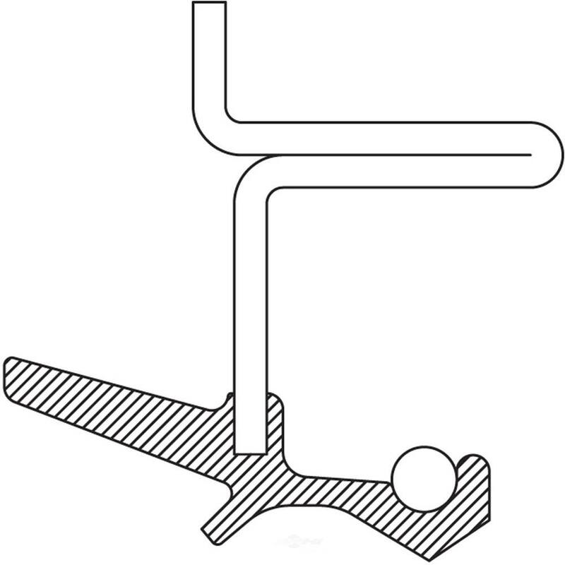 National Automatic Transmission Output Shaft Seal - 710709