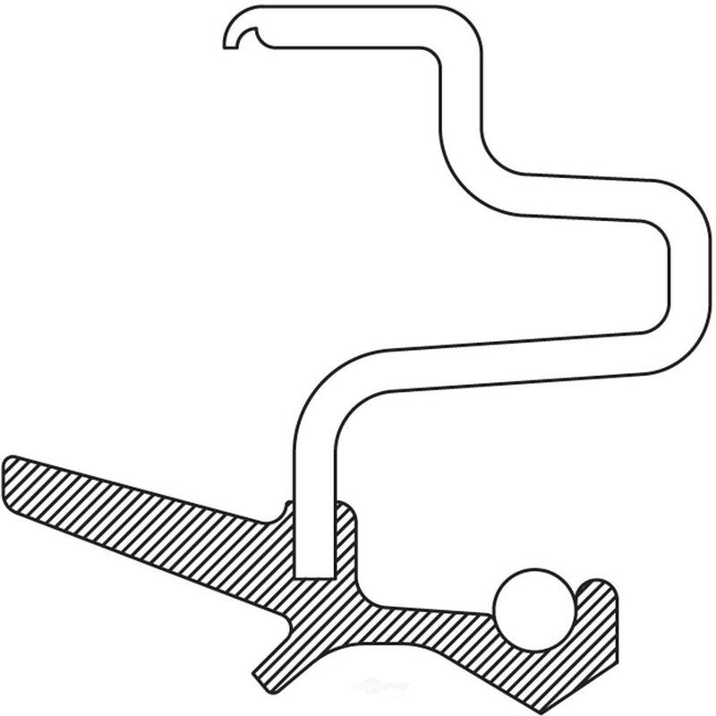 National Transfer Case Output Shaft Seal - 710496