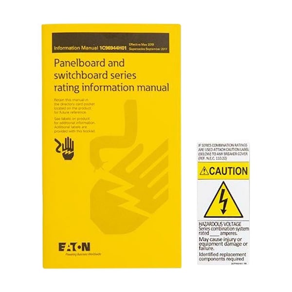 Eaton Pow-R-Xpress Series Rating Kit - SRK