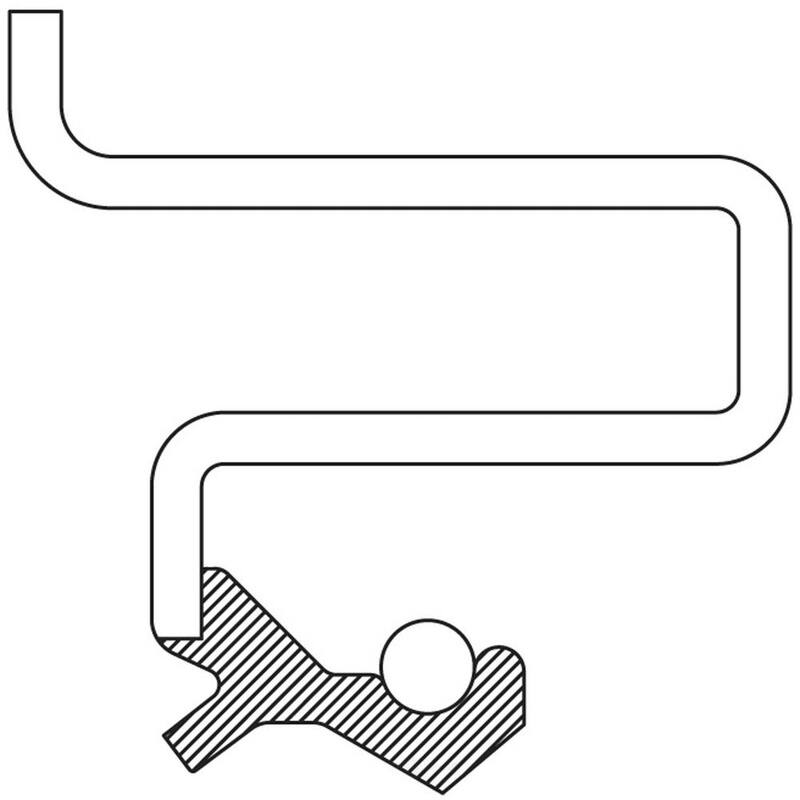 National Automatic Transmission Output Shaft Seal - 710546