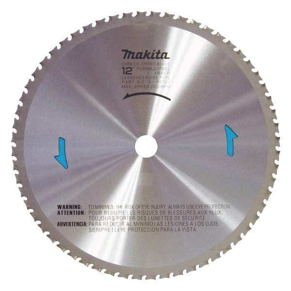 Makita 12" 60T Carbide-Tipped Saw Blade, Ferrous Metal - A-90722
