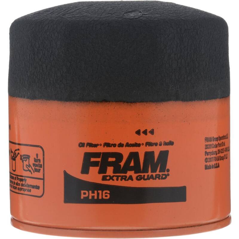Fram Filters 3.9 in. Extra Guard Oil Filter - PH16