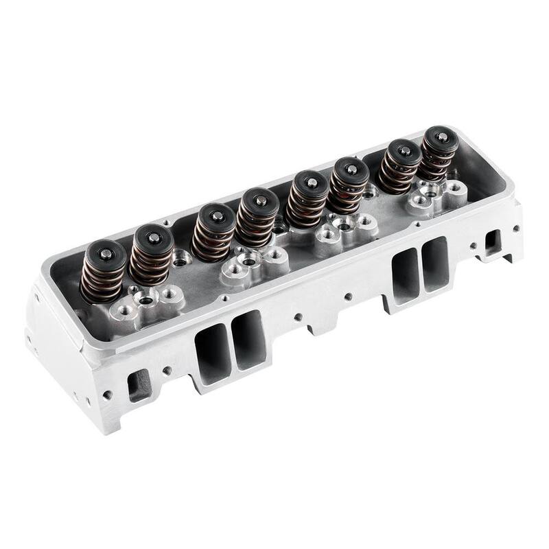 VEVOR Engine Cylinder Head Assembly Replacement, Aluminum Engine Cylinder Head Kit, Compatible with Small Block Chevrolet - GGZCCHEVYSBCEK30TV0