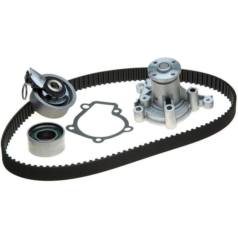 Gates PowerGrip Premium OE Timing Belt Component Kit w/Water Pump - TCKWP284A