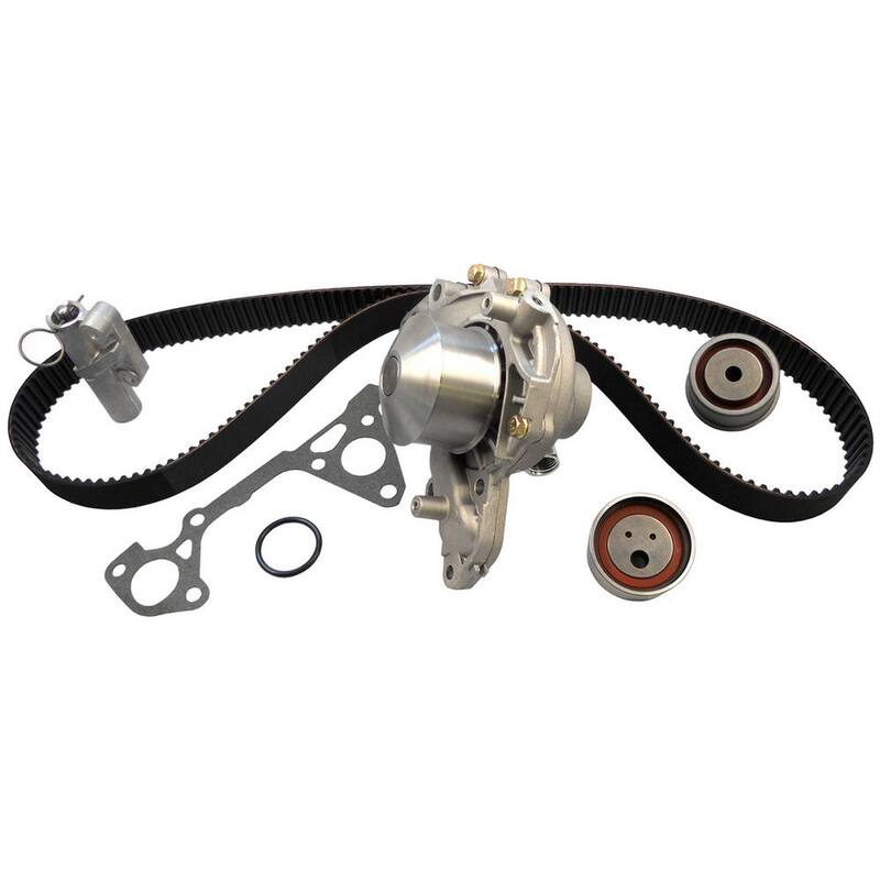 Gates PowerGrip Premium OE Timing Belt Component Kit w/Water Pump - TCKWP259BH