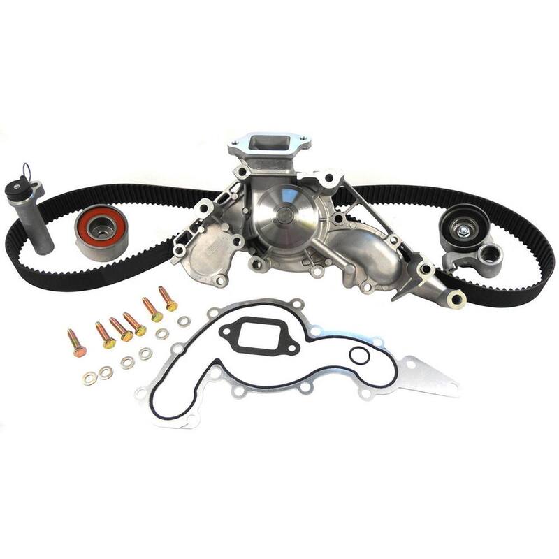 Gates PowerGrip Premium OE Timing Belt Component Kit w/Water Pump - TCKWP298