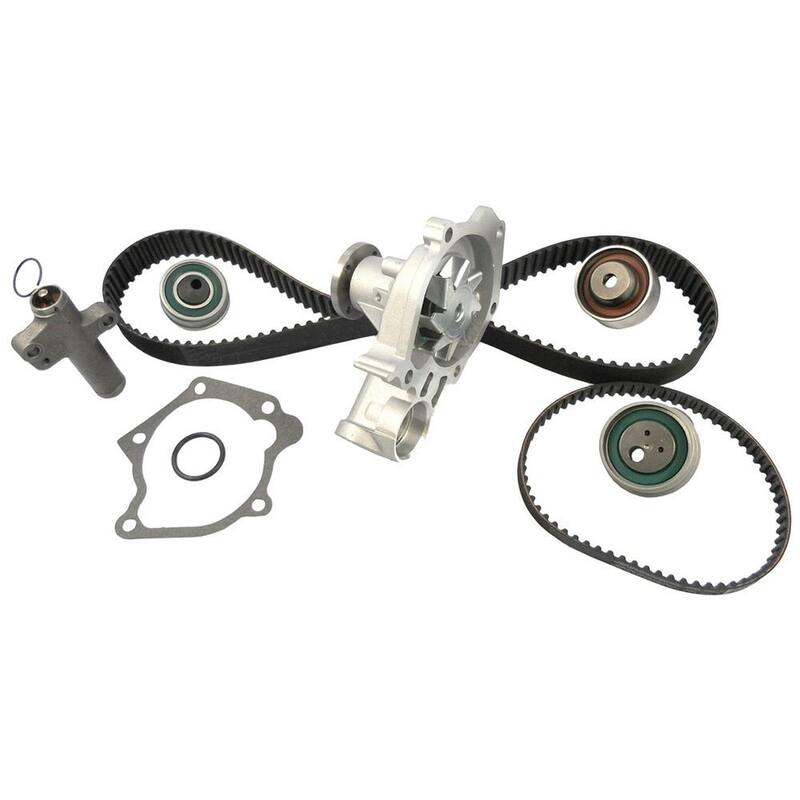 Gates PowerGrip Premium OE Timing Belt Component Kit w/Water Pump - TCKWP232A