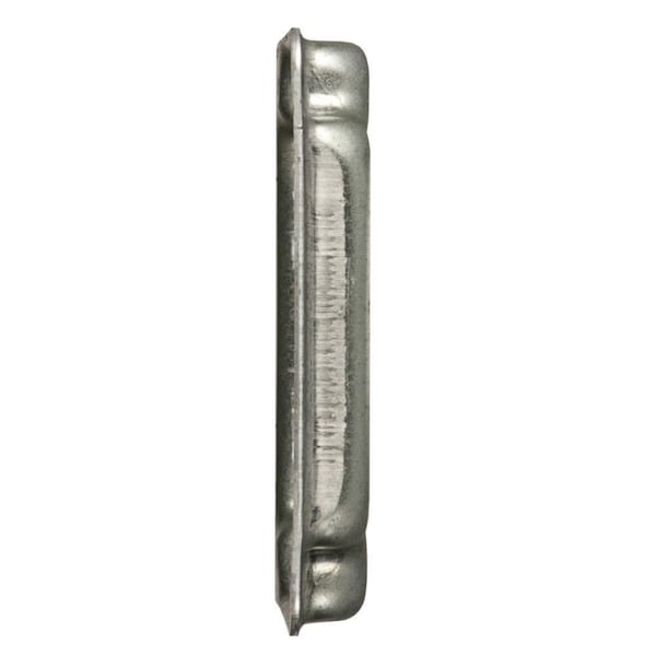 Raco Electrical Box Cover, 2 Gangs, Square, Steel, Duplex Receptacle Cover - 806C