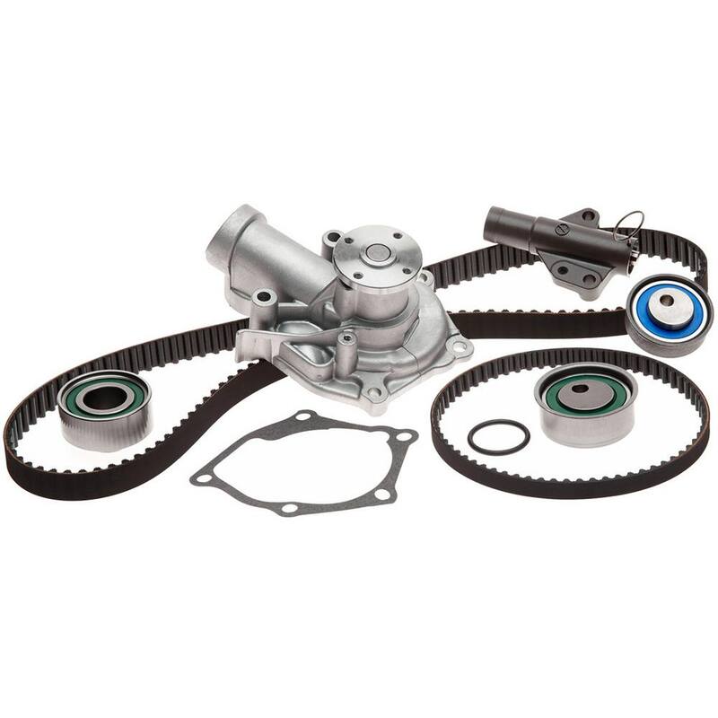 Gates PowerGrip Premium OE Timing Belt Component Kit w/Water Pump - TCKWP332