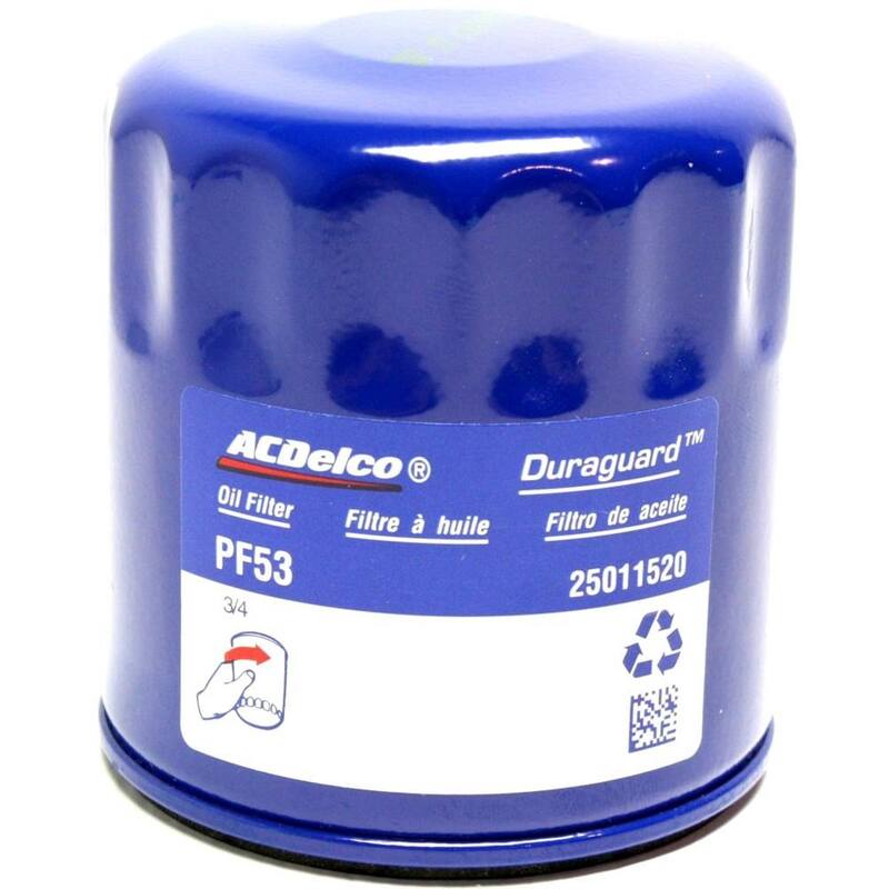 ACDelco Engine Oil Filter fits 1986-1992 Yugo GV Cabrio,GV GVL - PF53