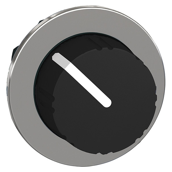 Interruptor selector de corto alcance Schneider Electric, negro, 2 posiciones, 30mm - ZB4FD29