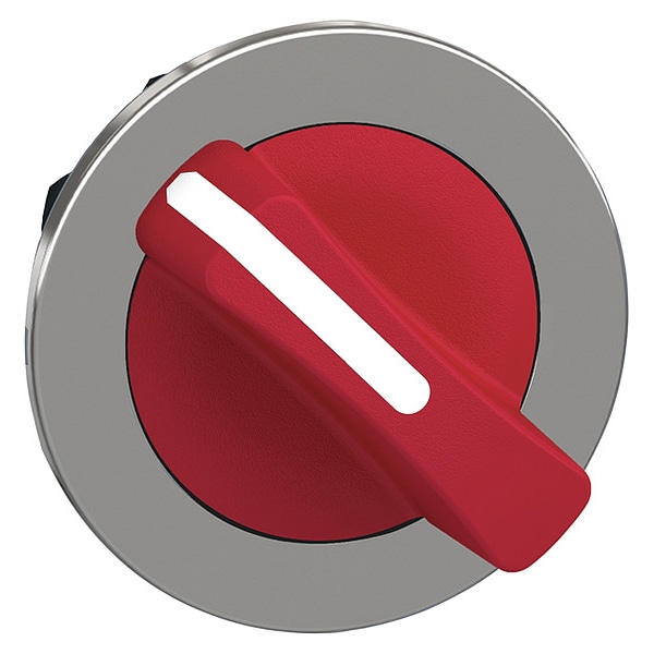 Interruptor Selector de Manija Corta Schneider Electric, Rojo, 2 Posiciones, 30mm - ZB4FD204