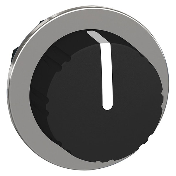 Interruptor de selector de mango corto Schneider Electric, negro, 3 posiciones, 30mm - ZB4FD89