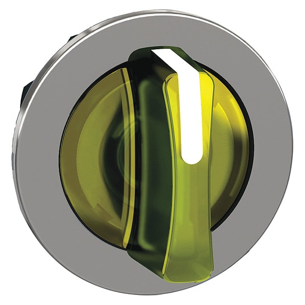 Schneider Electric ShortHandSelectSwtch, Iluminado, Amarillo, 3Pos, 30mm - ZB4FK1383