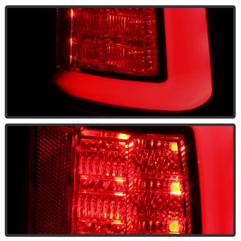 Spyder Auto Dodge Ram 1500 13-18 / Ram 2500/3500 13-18 LED Tail Lights -( Not Compatible With Incandescent Model ) - Black Smoke - 5084064